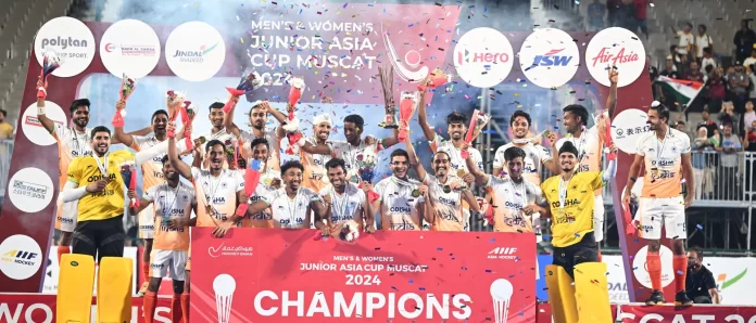 India Dominates Men Junior Asia Cup