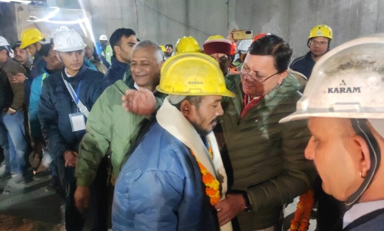 Successful Rescue of 41 Workers from Uttarkashi Tunnel, PM Modi Commends Bravery