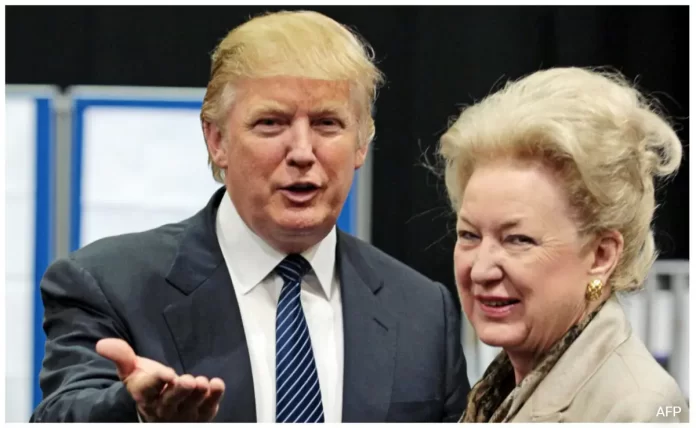 Maryanne Trump Barry, Elder Sister of Donald Trump and Retired Judge, Passes Away