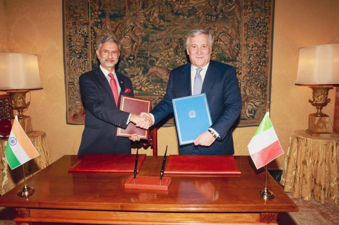 India and Italy Sign Agreement