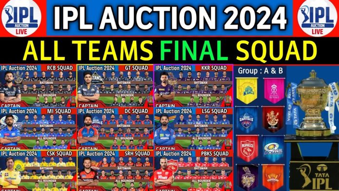 IPL 2024 Auction: Schedule, Players List, Squad Updates And More!