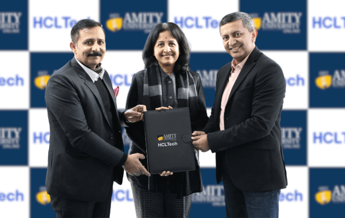 Amity University Online partners with HCL Tech 