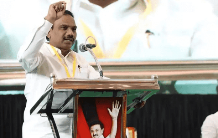 BJP Claims DMK MP A Raja Declared 'We Are Enemies of Ram, India Not a Nation' in 'Hate Speech'