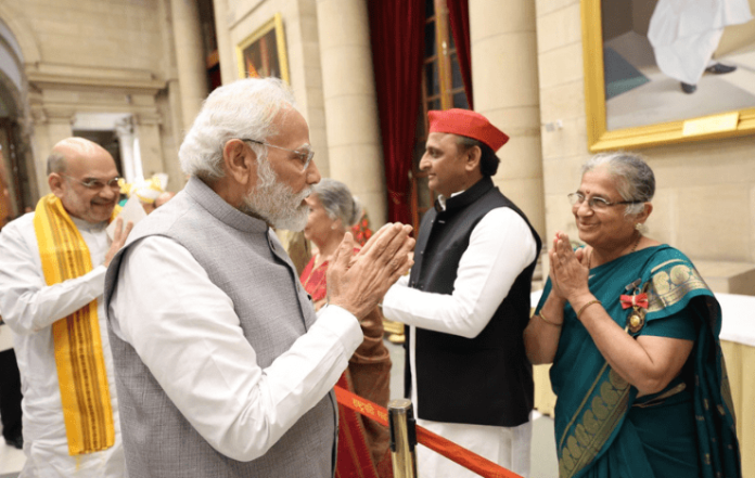 Sudha Murty Nominated to Rajya Sabha, PM Modi Hails 'Nari Shakti'