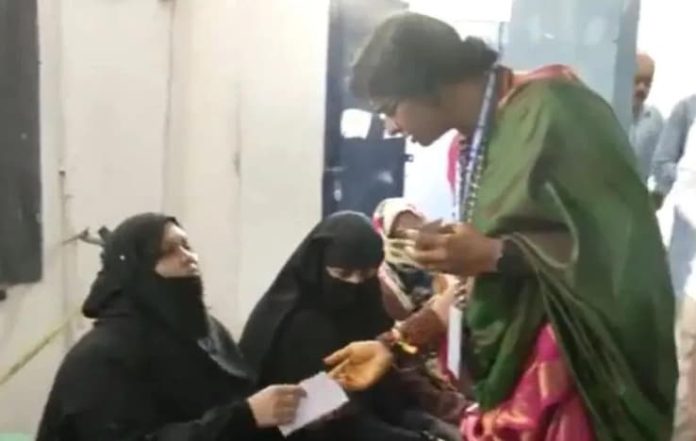 BJP's Madhavi Latha Asks Muslim Women To Show Face For ID Check, Sparks Row