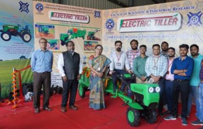 CSIR-Central Mechanical Engineering Research Launches Electric Tiller