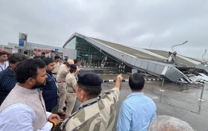 Delhi Airport Terminal 1 Stops Ops After Roof Collapses, 1 Dead, 6 Injured