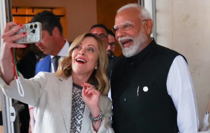 Watch: '#Melodi Team' - PM Modi, Giorgia Meloni Share Selfie Moment at G7