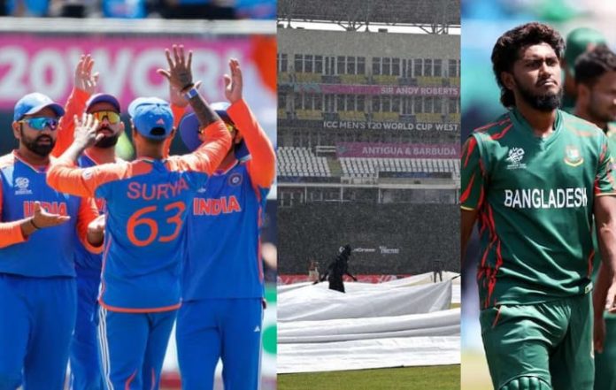 T20 WC 2024: Antigua Rain Looms Over India vs Bangladesh Game