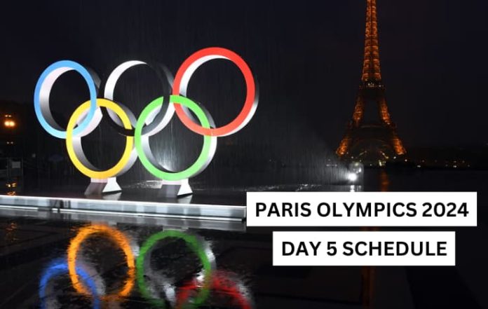 Paris Olympics 2024 Day 5 India Full Schedule