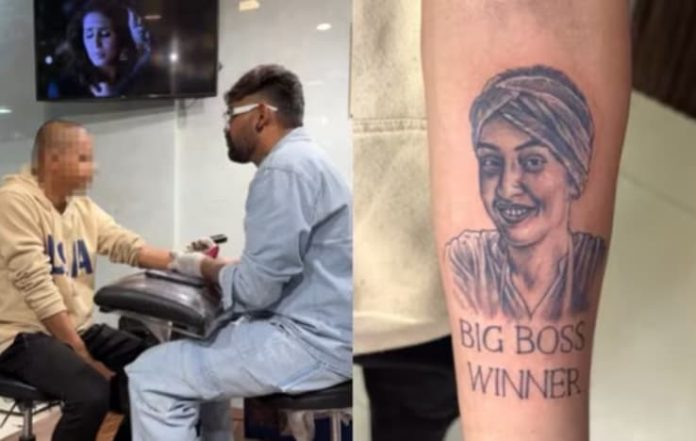 Man's Tattoo of Delhi Vada Pav Girl Sparks Controversy