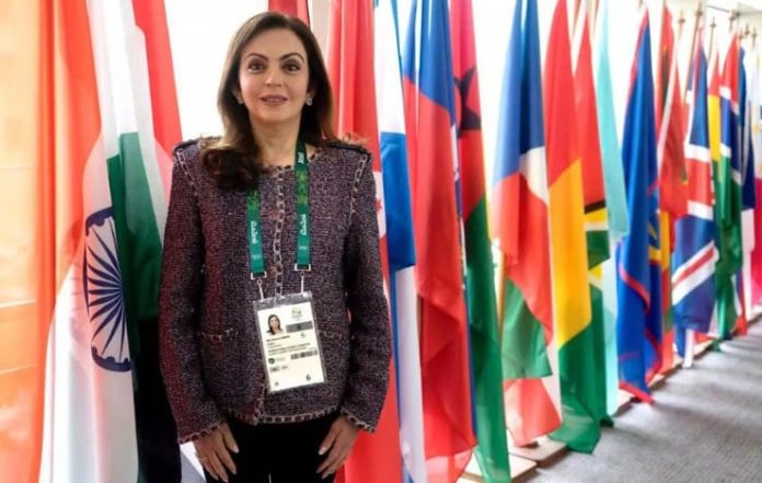 Nita Ambani Re-elected to IOC for Paris Olympics 2024