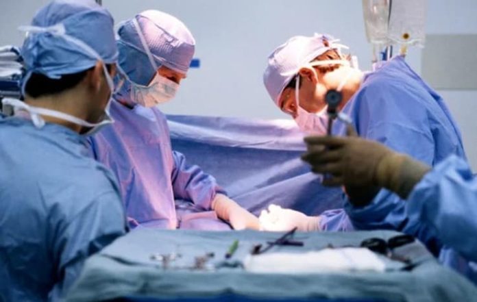 Patient Plays a Video Game During Surgery