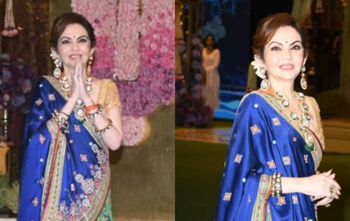 Photos: Nita Ambani Shines in Gorgeous Gharchola Saree