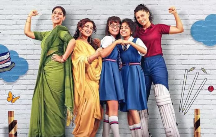 Tahira Kashyap makes her directorial debut with 'Sharmaji Ki Beti,' starring Sakshi Tanwar, Divya Dutta, and Saiyami Kher. The film explores the lives of three generations of Sharma women in a heartwarming and humorous tale of love, career, and self-discovery. The story revolves around Swati and Gurveen, best friends navigating adolescence amidst their mothers' challenges. Jyoti, played by Sakshi Tanwar, balances work and family, while Divya Dutta's character, Kiran, faces marital struggles. Saiyami Kher portrays Tanvi, a talented cricketer challenging societal norms. The film, set against an Indian middle-class backdrop, humorously depicts family dynamics and the journey of female ambition and resilience. While praised for its performances, the film's pacing and predictability have been noted as areas for improvement. 'Sharmaji Ki Beti' champions women's aspirations and challenges stereotypes, celebrating the strength and vulnerability of its characters. It's a light-hearted yet impactful addition to films celebrating women in Indian cinema.