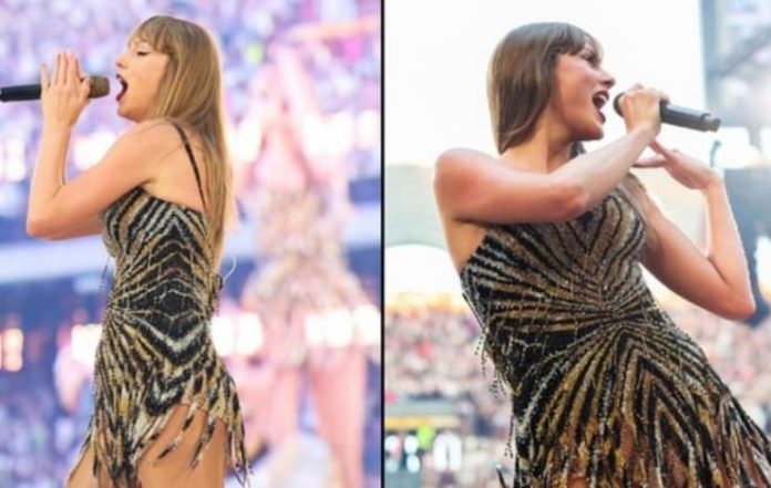 Did Taylor Swift debut a new Eras Tour outfit, dropping hints for 'Reputation Taylor’s Version'?