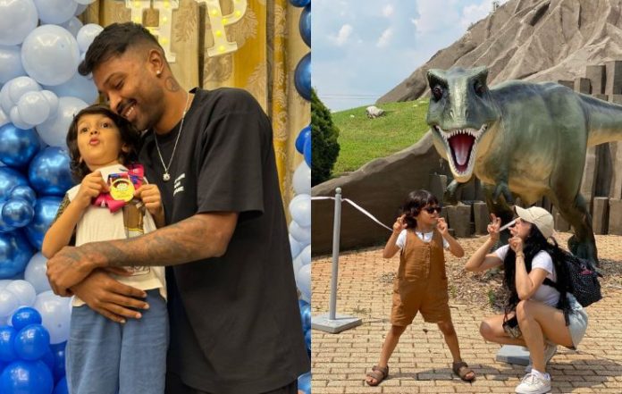 Hardik Pandya and Natasa Stankovic Wish Son Agastya on His 4th Birthday