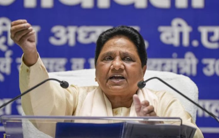 Mayawati Accuses Congress of Double Standards