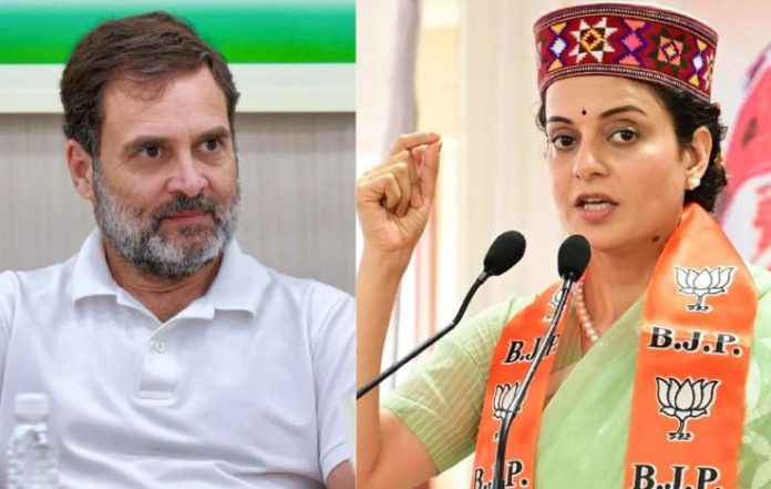 Kangana Ranaut criticized Rahul Gandhi “Poisonous and Destructive…”