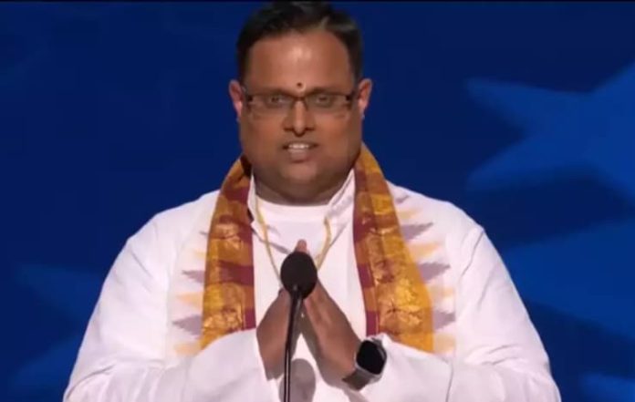 Om Shanti Chants At Democratic Convention