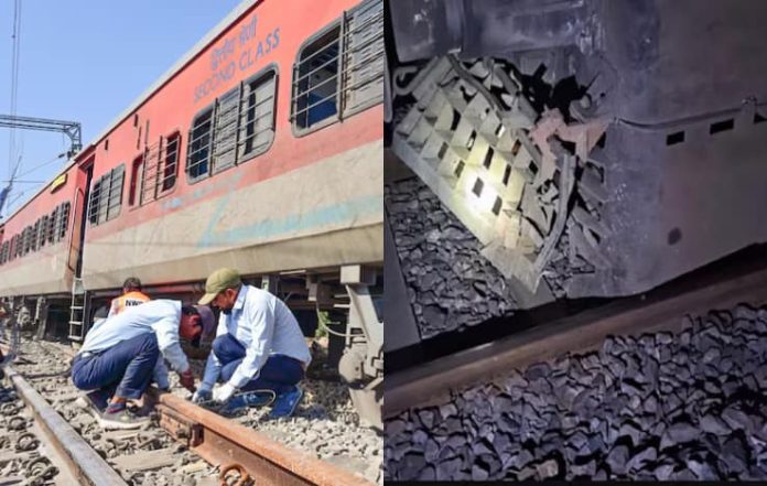 Sabarmati Express Derailed, Railway Minister says “Sharp Hit Marks…”