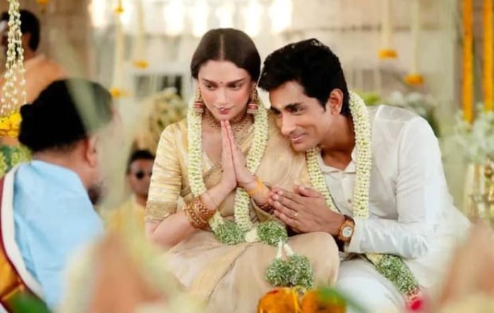 Aditi Rao Hydari and Siddharth Tie the Knot in an Intimate Ceremony, Share First Glimpse of Their Big Day