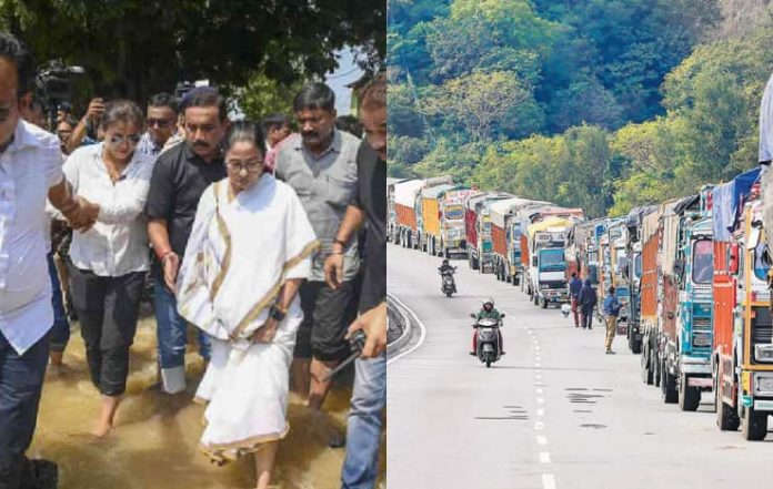 CM Mamata Banerjee Closes Jharkhand Border