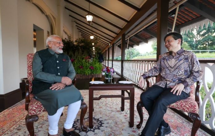 Modi Meets Singapore’s Lawrence Wong: Key Talks on Strengthening Relations