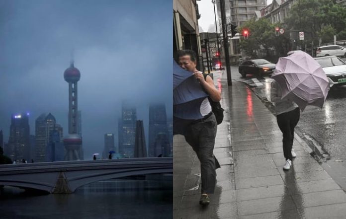 Shanghai Slammed by Fiercest Typhoon