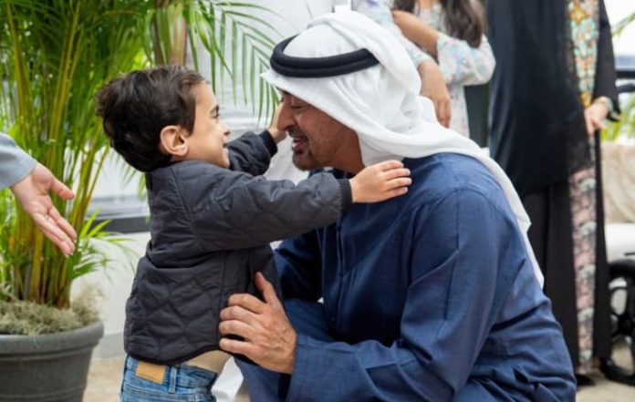 UAE President Visits National Children's Hospital in Washington