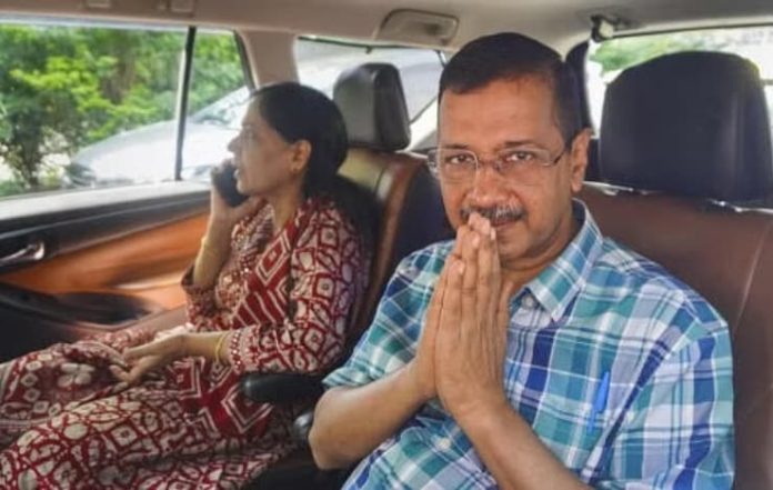 Arvind Kejriwal Leaves CM Residence