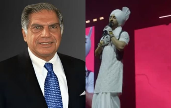 Diljit Dosanjh Honors Ratan Tata with Heartfelt Tribute at Germany Concert