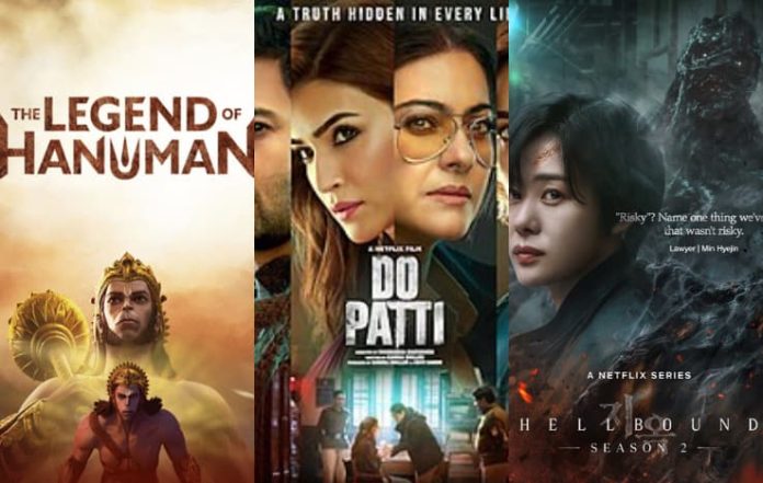 From Do Patti to The Legend of Hanuman S5: Top OTT Releases This Week