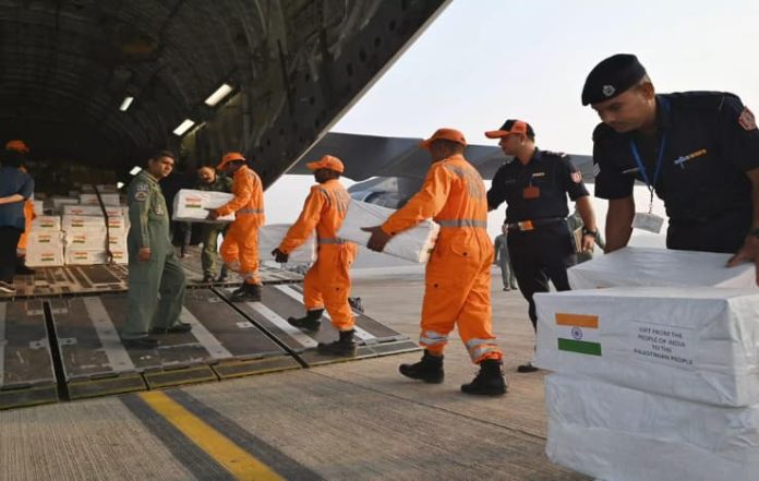 India Sends Aid to Conflict-Hit Palestine