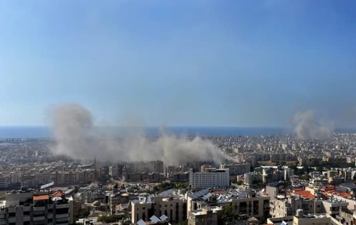 Israeli Military Targets Medical Facilities and TV Stations in Beirut