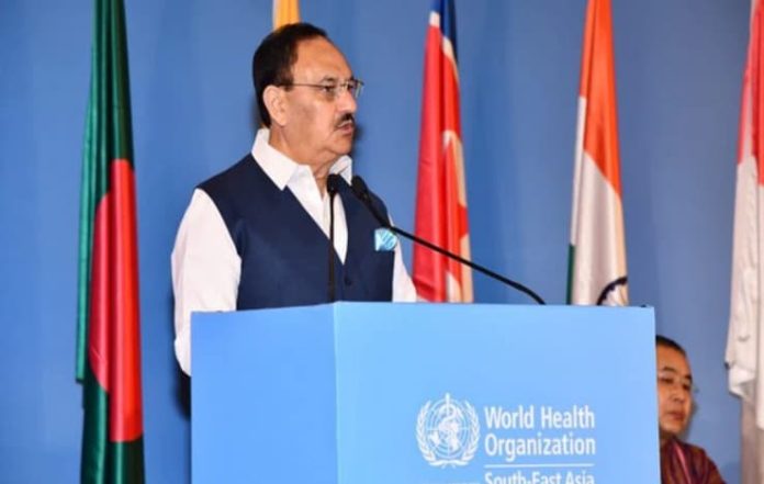 JP Nadda Elected Chairperson of WHO South-East Asia Regional Committee