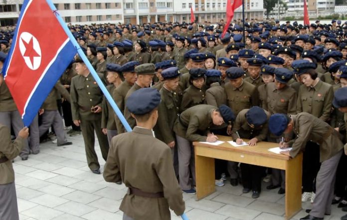 North Korea Claims Massive Youth Army Surge for 'Sacred War'