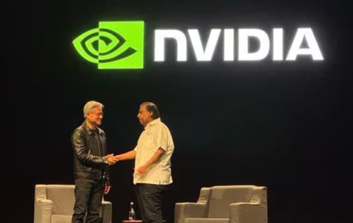 Nvidia CEO Partners with Mukesh Ambani