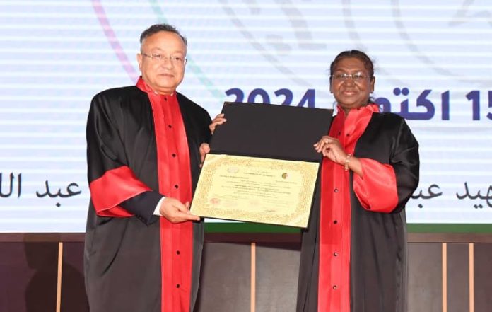 President Murmu Awarded Honorary Doctorate in Algeria