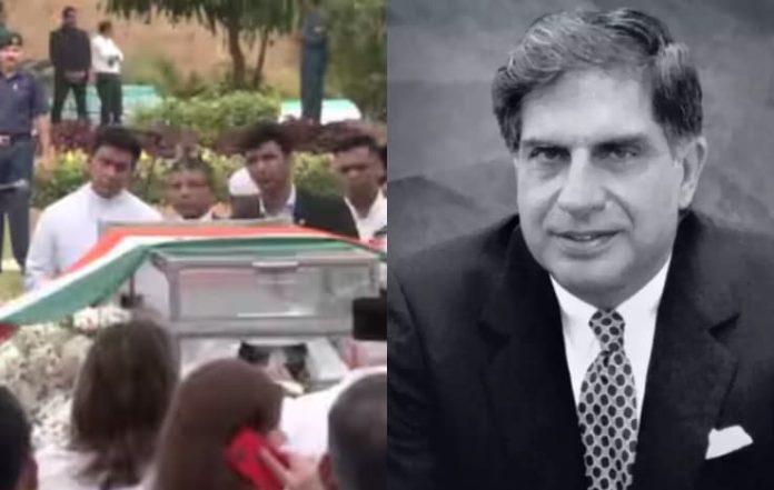 Wrapped in Tricolor: Ratan Tata's Mortal Remains Arrive for Public Viewing