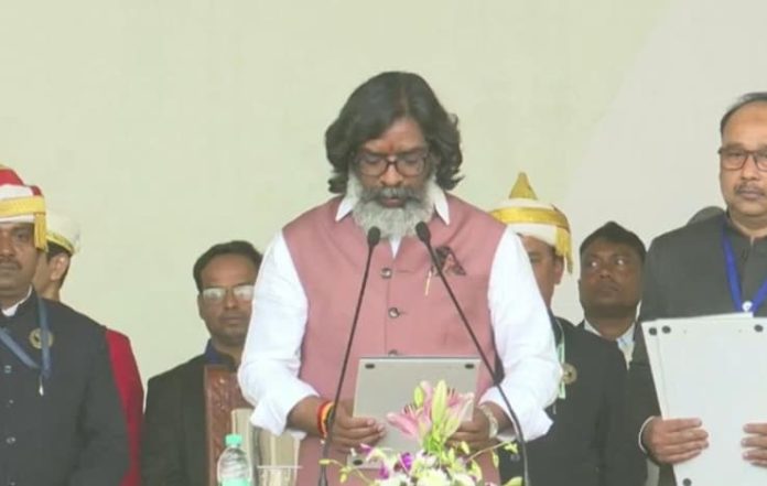 Hemant Soren Sworn in as Jharkhand Chief Minister