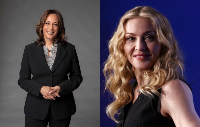 Madonna Endorses Kamala Harris