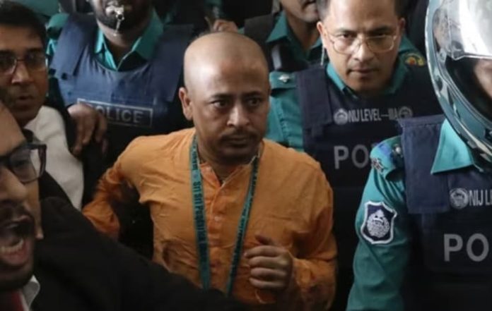 Bangladesh Police File Case Against Hindu Monk Chinmoy Das