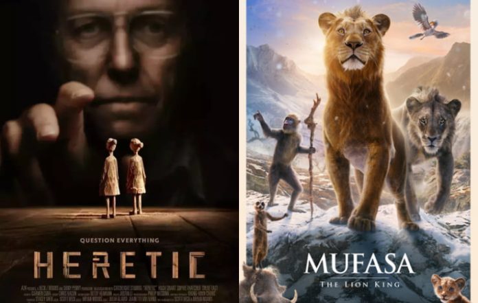 December 2024 Blockbusters Mufasa, Heretic, And More Await You